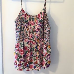 Madewell Tops - madewell silk floral tank top Madewell Tops - madewell silk floral tank top